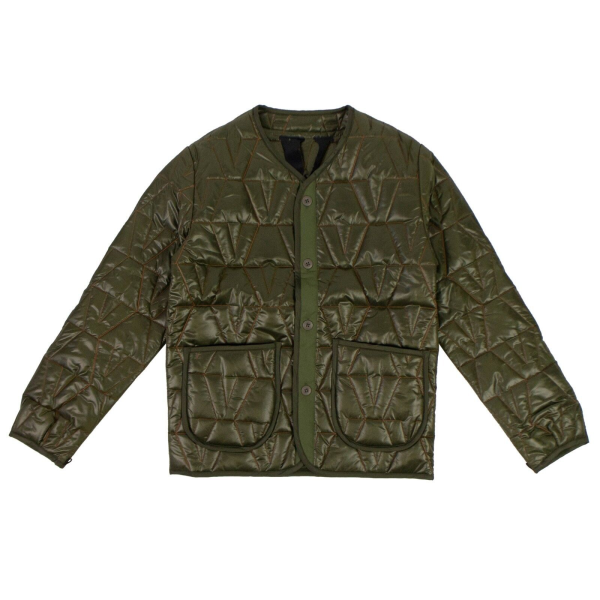 Vlone Green Quilted Jacket - VLONE